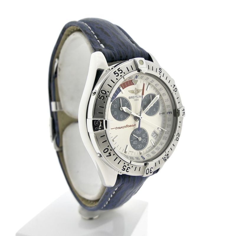 Image 3 of Breitling Transocean A53040; Chronograph men's watch