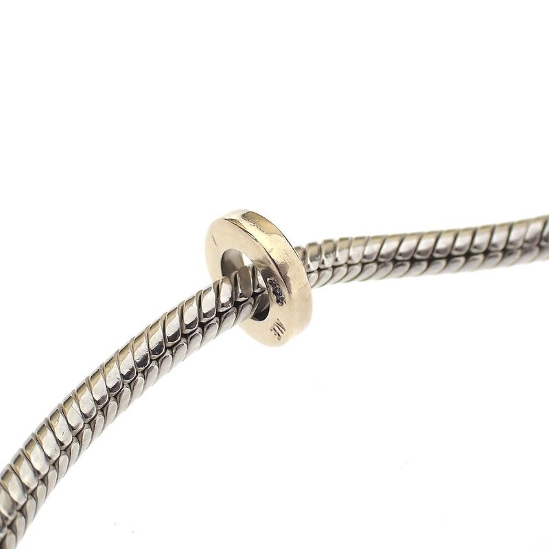 Image 2 of Pandora spacer; Gold; Basic Gold