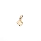 Image 1 of Rose gold dice pendant