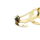 Image 5 of Gold letter brooch; letter S