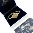 Image 8 of Baume Mercier; 18k. gouden dameshorloge met briljanten