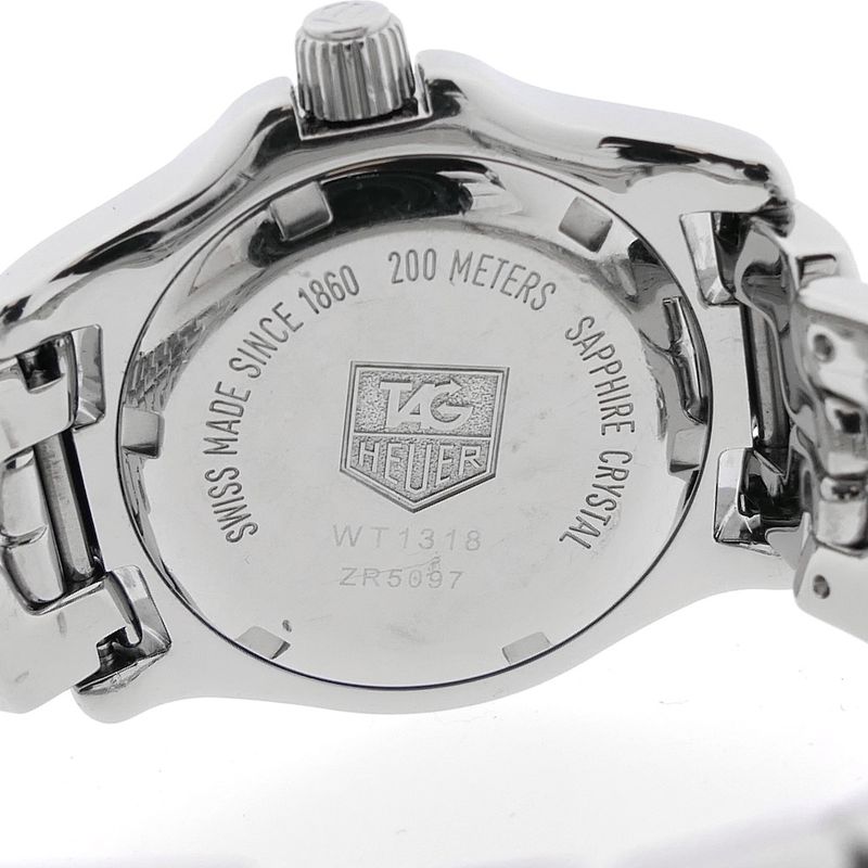 Image 17 of TAG Heuer Link 'Mother of Pearl'; Women's watch with diamonds