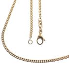 Image 1 of Gold gourmet link necklace | 38.5 - 43.5 cm