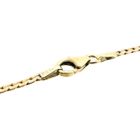 Image 3 of Gold flat gourmet link bracelet