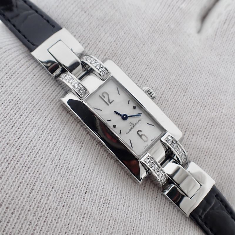 Image 3 of Jaeger LeCoultre Idéale; Ladies watch with diamonds
