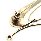 Image 4 of Golden fantasy brooch with diamond; 0.02 ct.