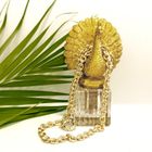 Image 2 of Gold anchor link necklace