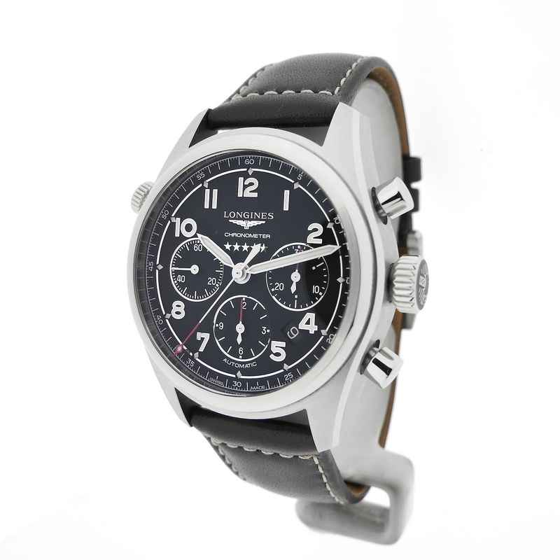 Image 3 of Longines Spirit Chronometer Chronograph L3.820.4; Automatic men's watch