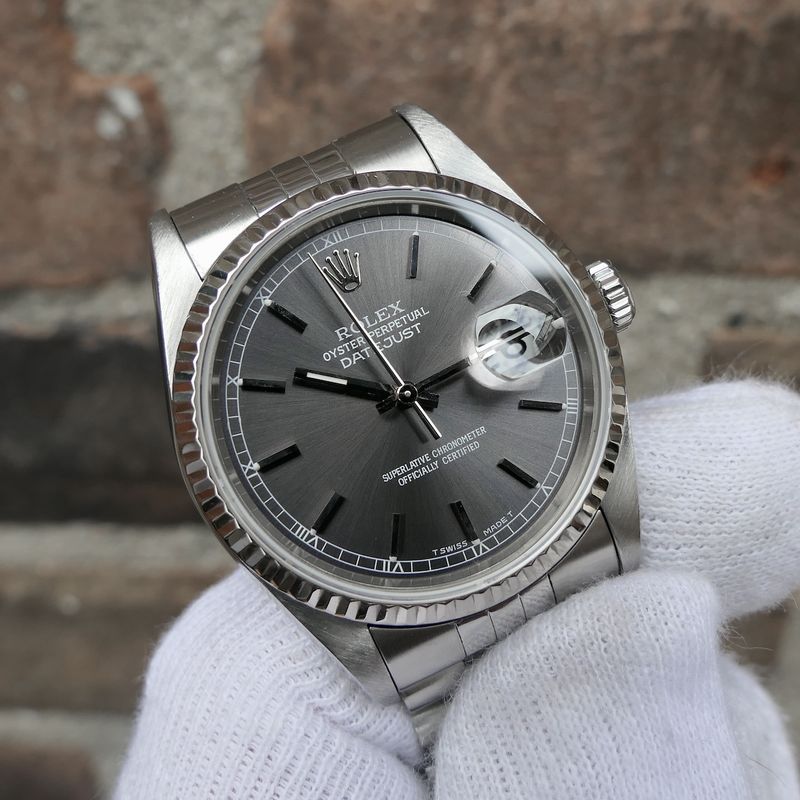 Image 23 of Rolex Datejust 16234; Automatic watch in full set