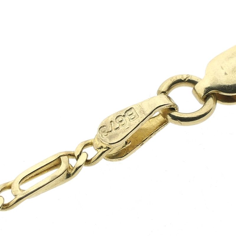 Image 5 of Gold navy link chain; 43.5 cm