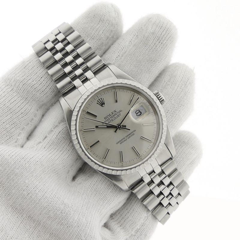 Image 6 of Rolex Datejust 16220; Automatic watch