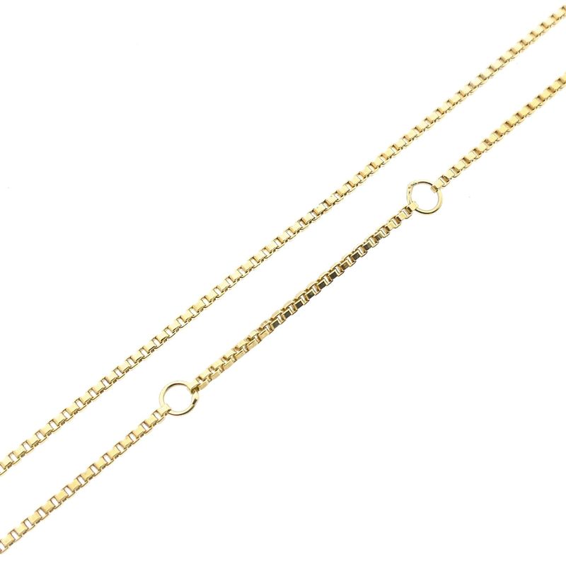 Image 6 of Golden Venetian link chain