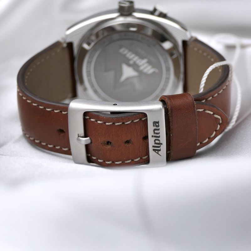 Image 10 of Alpina Startimer Heritage Chronograph; Automatic men's watch