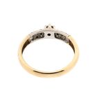 Image 5 of Gold Wedding Ring with Diamonds
