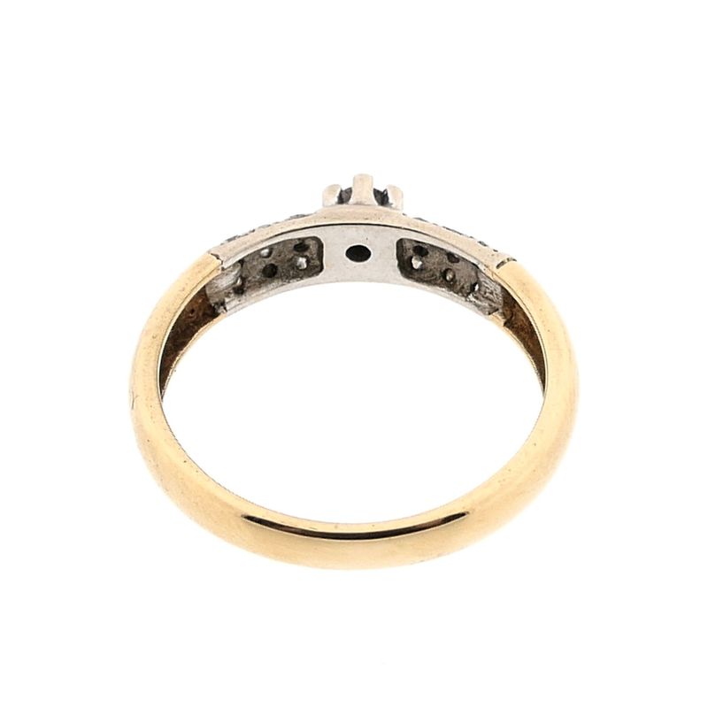Image 5 of Gold Wedding Ring with Diamonds