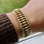 Image 5 of Gold fantasy link bracelet