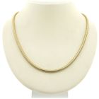 Image 1 of Gold snake link chain