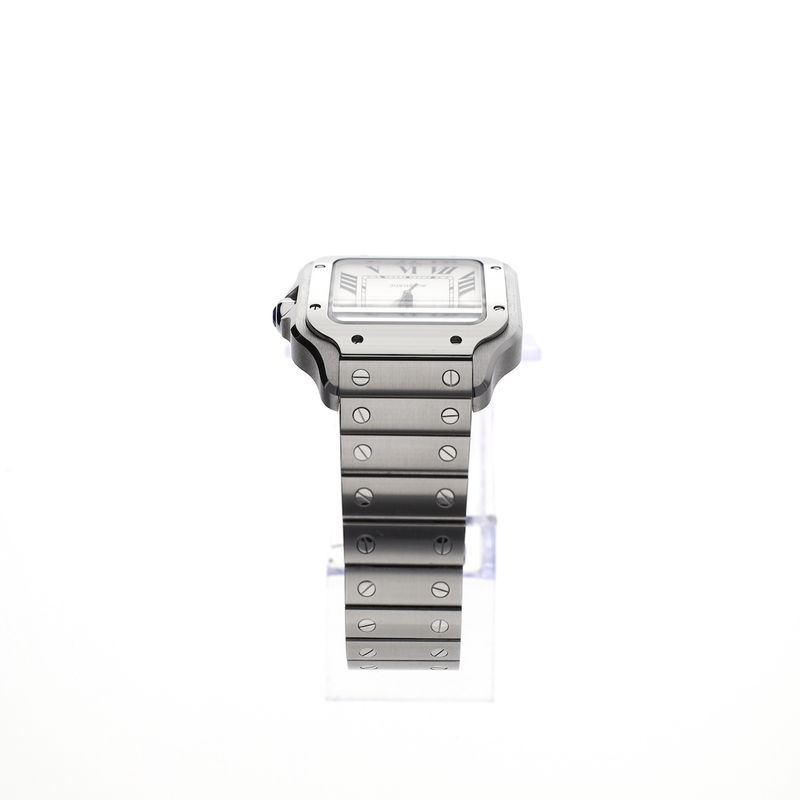 Image 15 of Cartier Santos 'Medium' 4075 WSSA0029; Automatic watch
