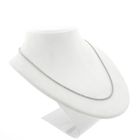 Image 2 of White gold ball link chain