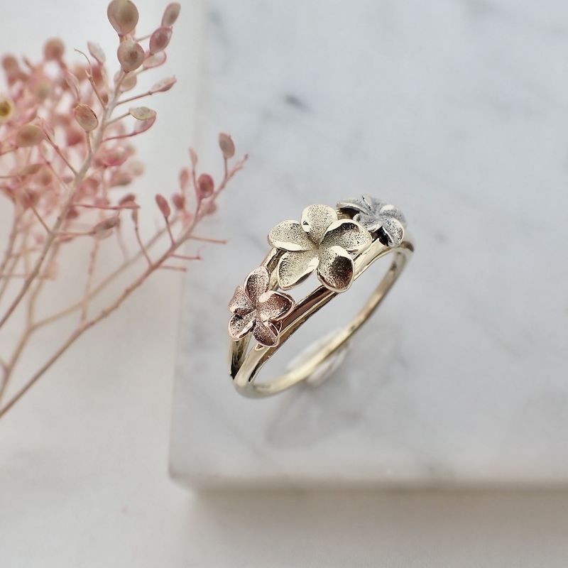 Image 8 of Tricolor gold ring