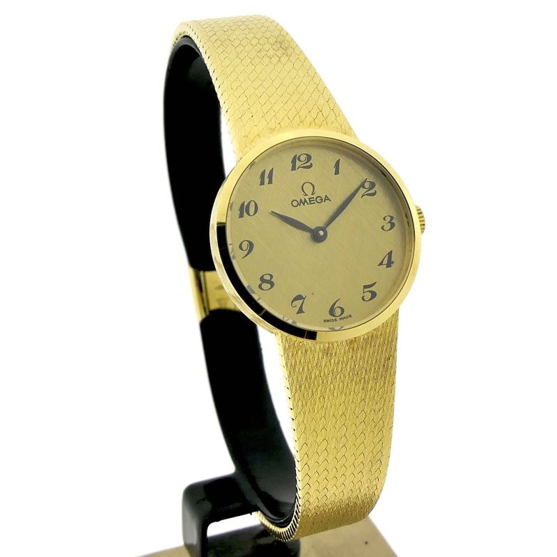 Image 3 of Omega Geneva 'Cocktail Watch'; 14k gold women's watch