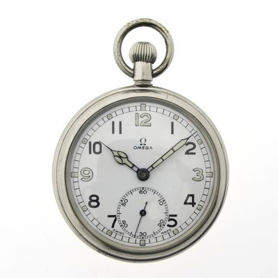 Image 1 of Omega WW2 zakhorloge; Brits, G.S.T.P. 'General Service Time Piece'