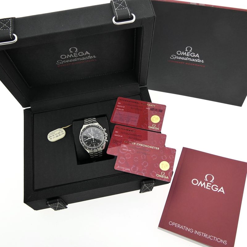 Image 20 of Omega Speedmaster Moonwatch 'Double Sapphire'; Chronograph men's watch