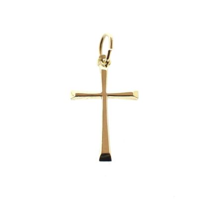 Image 1 of Gold pendant with a subtle cross