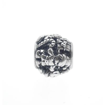 Image 1 of Pandora charm; Silver; Christmas Icons