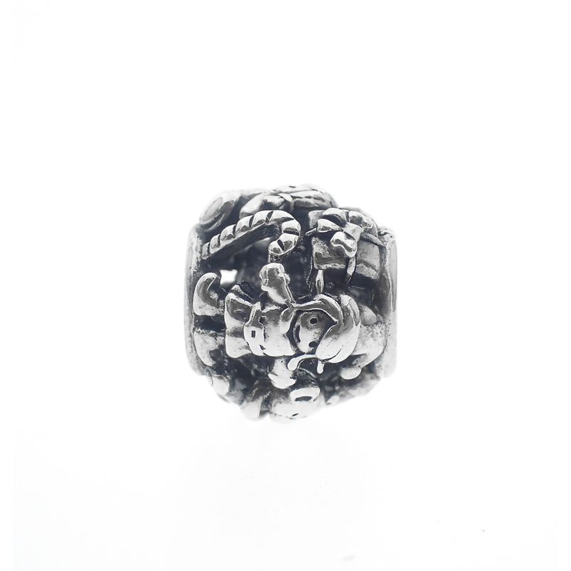 Image 1 of Pandora charm; Silver; Christmas Icons
