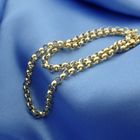 Image 8 of Gold jasseron link chain | 45 cm