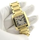 Image 5 of Cartier Tank Française 'Large' 1840; Automatic 18k gold watch