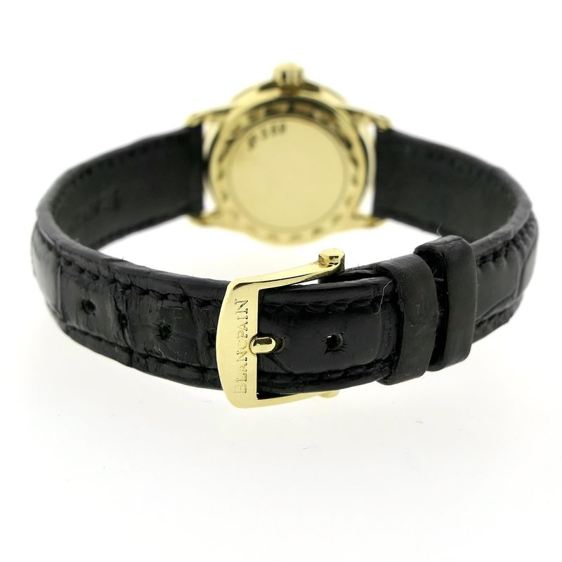 Image 7 of Blancpain Leman Ladies; 18k gold ladies watch