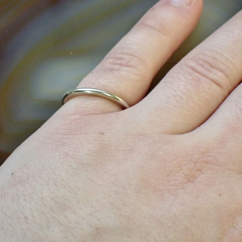 Image 5 of White gold sliding ring