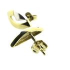 Image 3 of Two-tone gold stud earrings