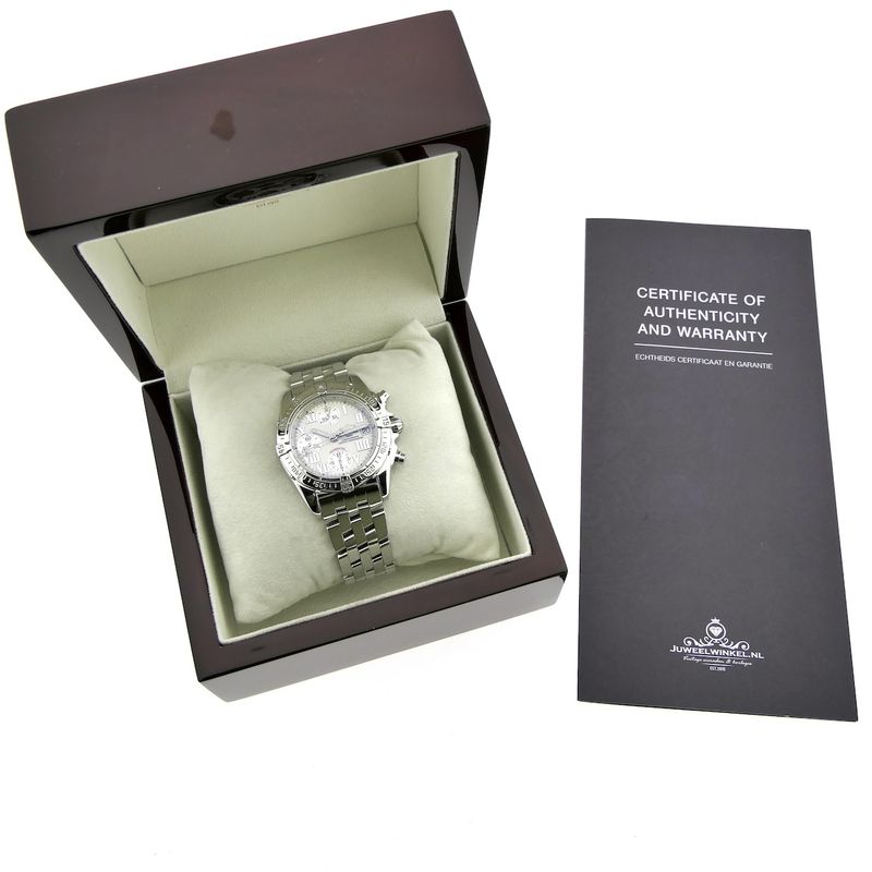 Image 4 of Breitling Chrono Cockpit A13358; Chronograph men's watch