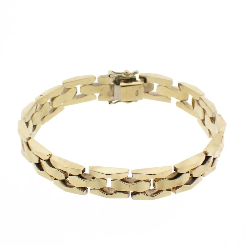 Image 1 of 8 carat Bismarck link bracelet