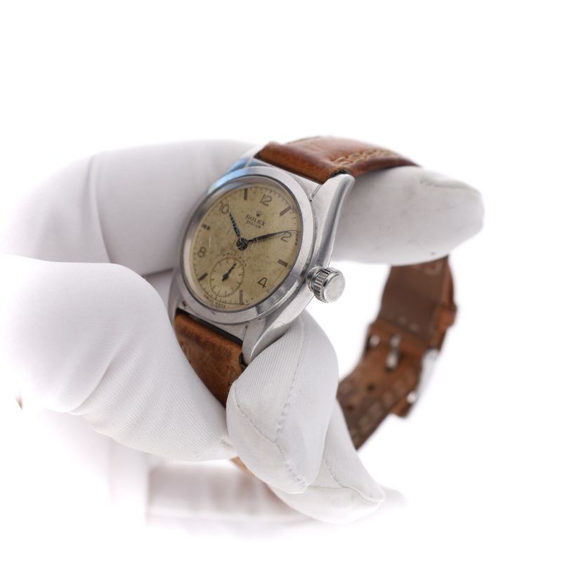 Image 2 of Rolex Oyster Precision 'Flat-Back' Ref. 2765; Vintage Watch