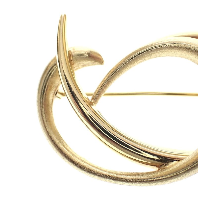 Image 5 of Golden fantasy brooch; Curl