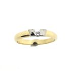 Image 3 of Two-tone gold ring with diamond