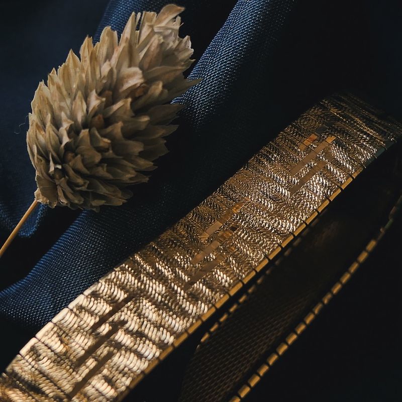 Image 8 of Vintage wide gold bracelet