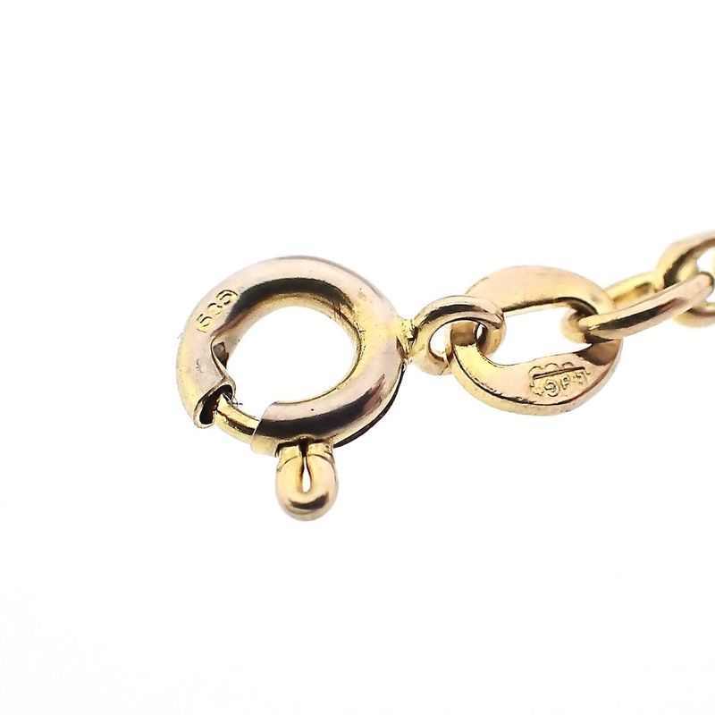 Image 6 of Gold anchor link chain | 38 - 44.5 cm