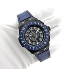 Image 10 of Hublot Big Bang Unico GMT Carbon Blue Ceramic 471.QL.7127.RX; Automatic men's watch