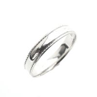 Silver ring with fantasy design