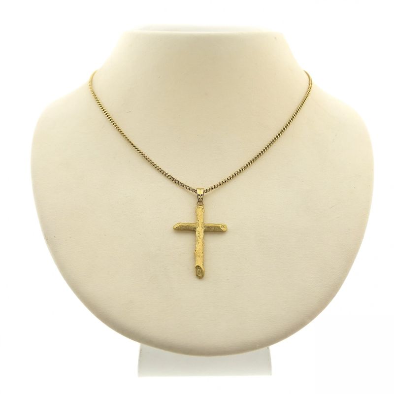 Image 4 of Gold pendant of a cross