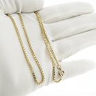 Image 7 of Golden Venetian link chain