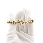 Afbeelding 1 van Gouden jasseron schakelarmband