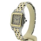 Image 2 of Cartier Panthère '2 Row'; 18k gold/steel women's watch