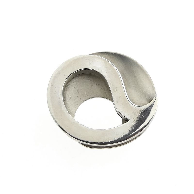 Image 1 of Silver modern brooch