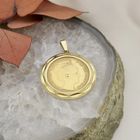 Image 7 of Gold pendant of 10 guilder coin Queen Wilhelmina 1898